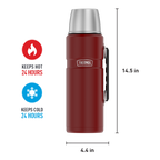 2.0 L STAINLESS KING™ BEVERAGE BOTTLE