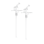 12oz FUNTAINER® BOTTLE REPLACEMENT STRAWS 2-PACK