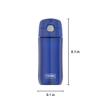 16oz THERMOS® KIDS PLASTIC WATER BOTTLE WITH SPOUT LID