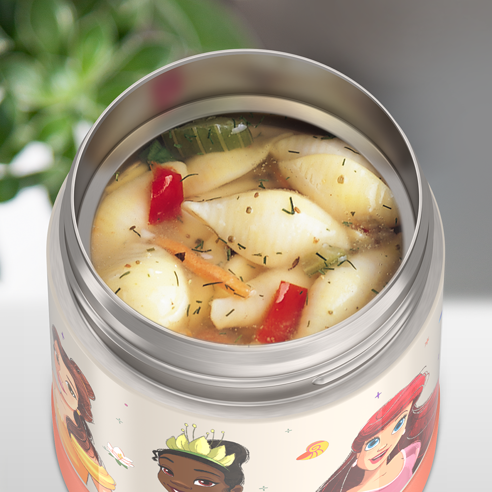 10oz FUNTAINER® FOOD JAR DISNEY PRINCESS