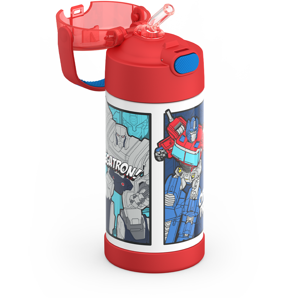12oz FUNTAINER® WATER BOTTLE TRANSFORMERS