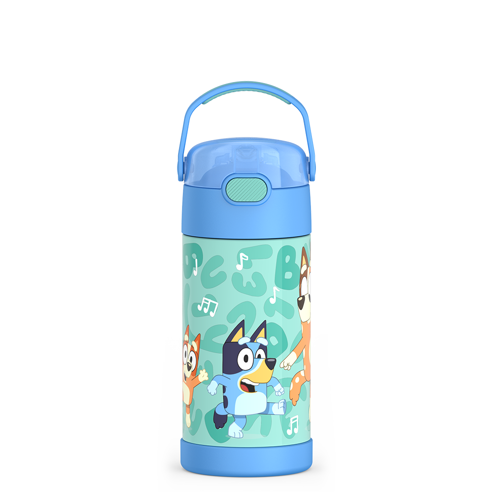 12oz FUNTAINER® WATER BOTTLE BLUEY
