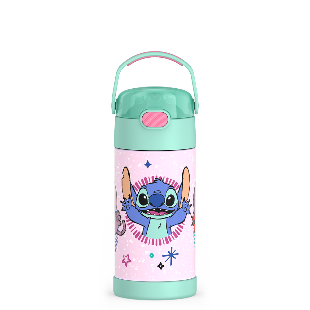 12oz FUNTAINER® WATER BOTTLE DISNEY STITCH