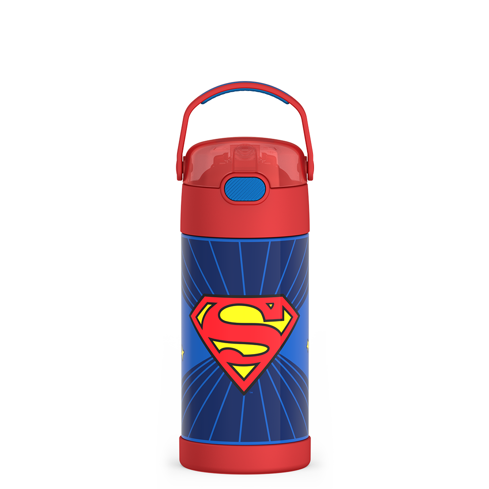 12oz FUNTAINER® WATER BOTTLE SUPERMAN