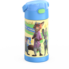 12oz FUNTAINER® WATER BOTTLE DISNEY ZOOTOPIA 2