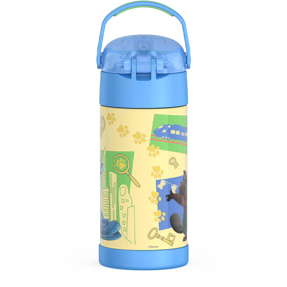 12oz FUNTAINER® WATER BOTTLE DISNEY ZOOTOPIA 2
