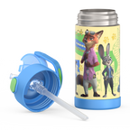 12oz FUNTAINER® WATER BOTTLE DISNEY ZOOTOPIA 2