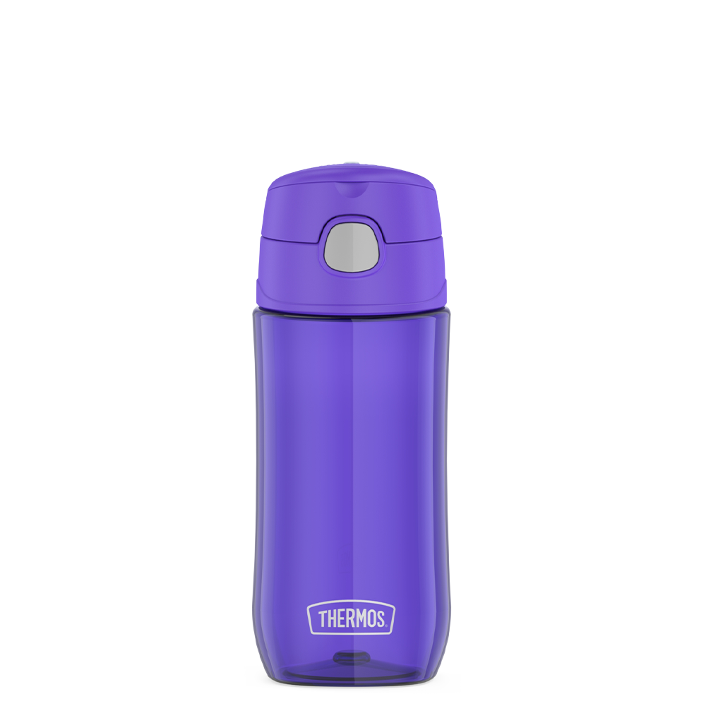 16oz THERMOS® KIDS PLASTIC WATER BOTTLE WITH SPOUT LID