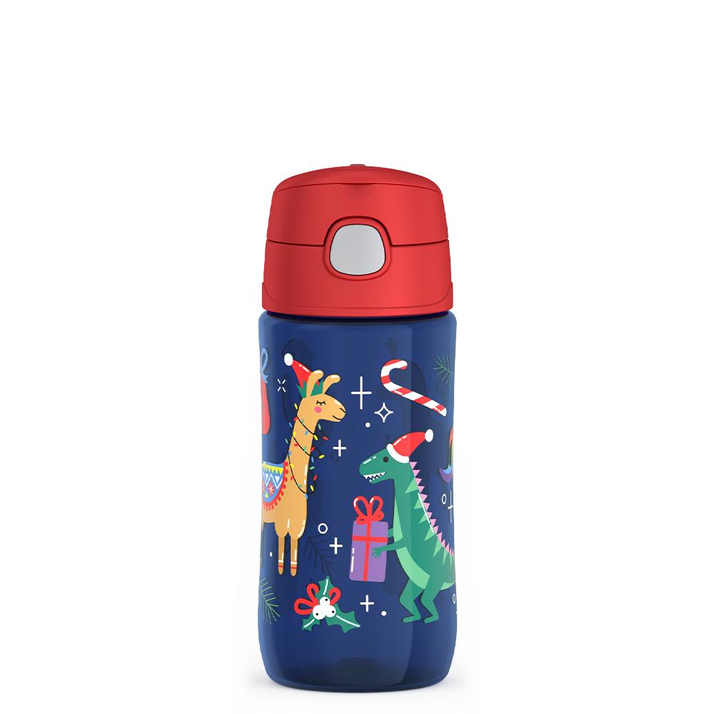 16oz THERMOS® KIDS PLASTIC WATER BOTTLE ANIMAL PRESENTS