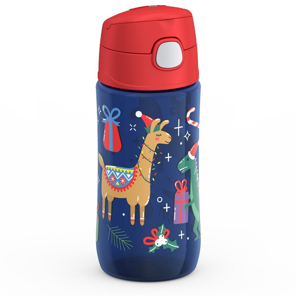 16oz THERMOS® KIDS PLASTIC WATER BOTTLE ANIMAL PRESENTS