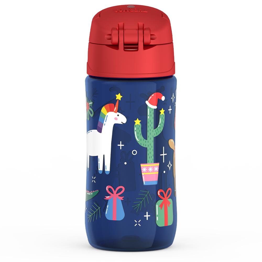 16oz THERMOS® KIDS PLASTIC WATER BOTTLE ANIMAL PRESENTS
