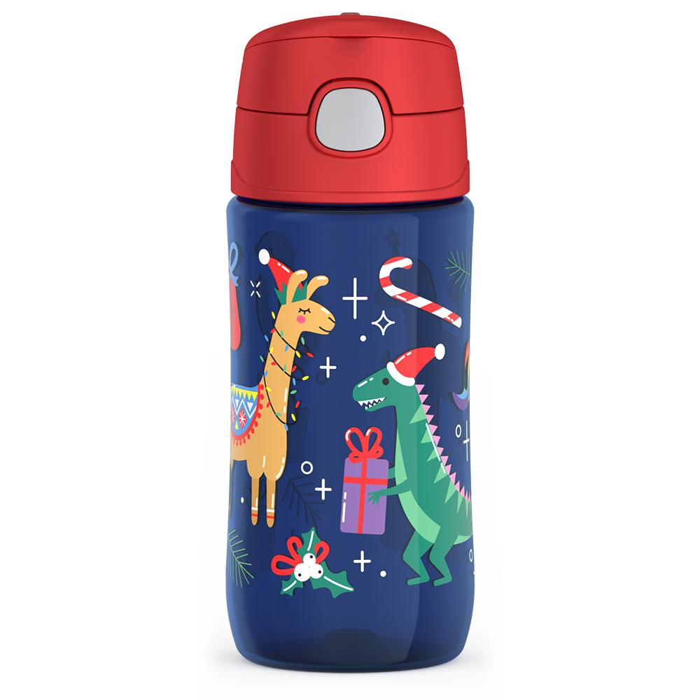 16oz THERMOS® KIDS PLASTIC WATER BOTTLE ANIMAL PRESENTS