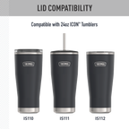 24oz ICON™ TUMBLER TWIST LOCK - REPLACEMENT LID