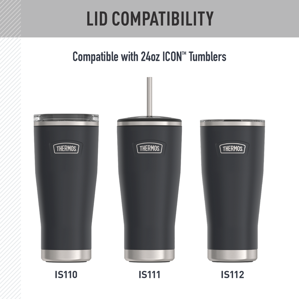 24oz ICON™ COLD TUMBLER - REPLACEMENT LID
