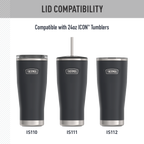 24oz ICON™ COLD TUMBLER - REPLACEMENT LID