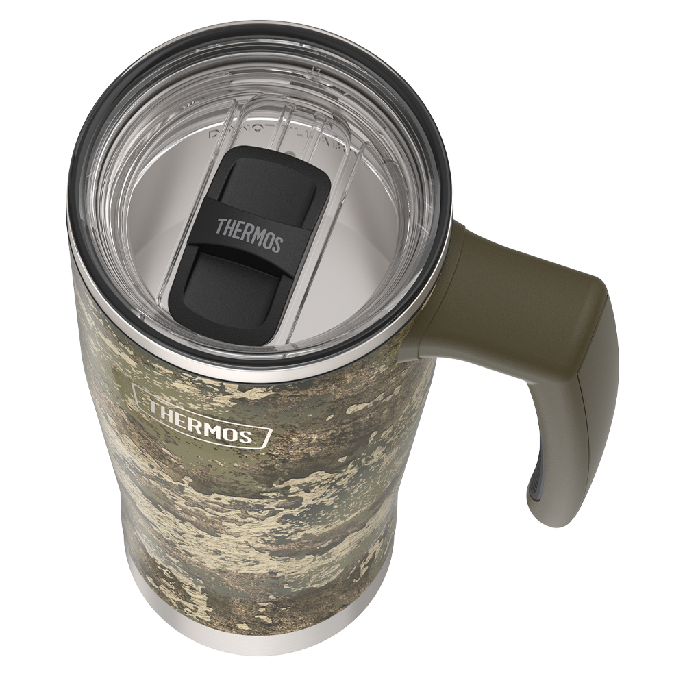18oz ICON™ MUG WITH SLIDE LOCK LID - TrueTimber™ Strata camo