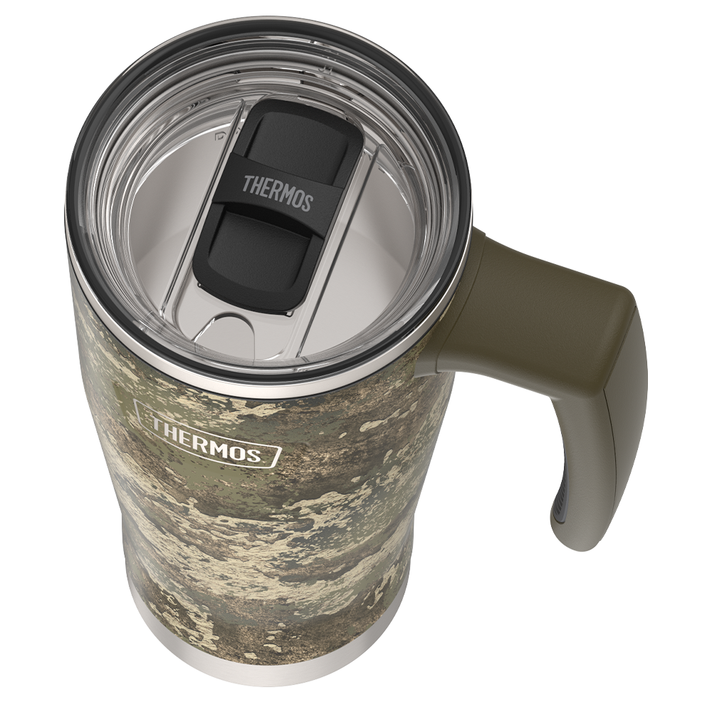 18oz ICON™ MUG WITH SLIDE LOCK LID - TrueTimber™ Strata camo