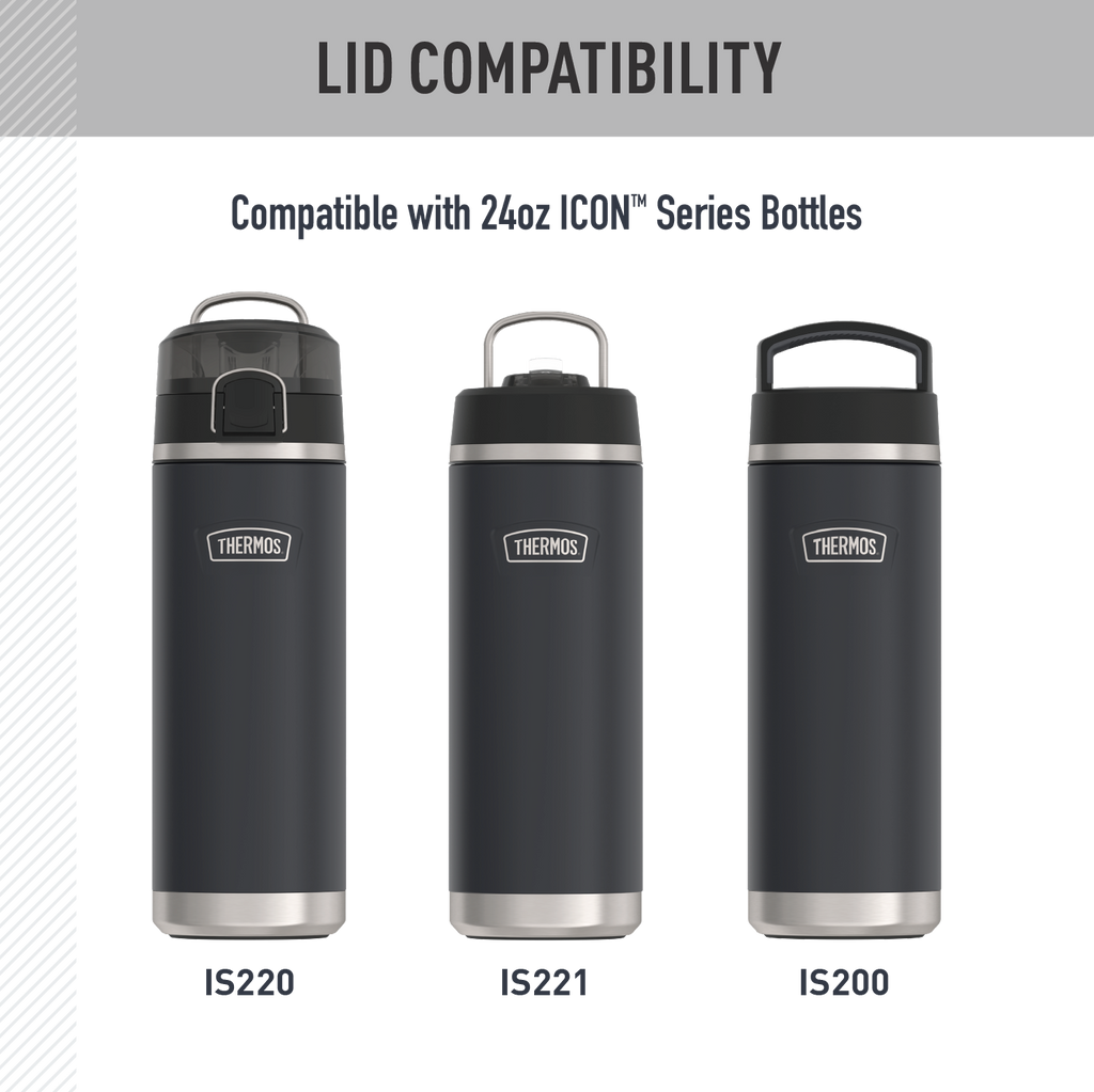 24oz ICON™ WATER BOTTLE SCREW TOP - REPLACEMENT LID