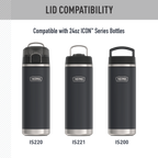 24oz ICON™ WATER BOTTLE SCREW TOP - REPLACEMENT LID