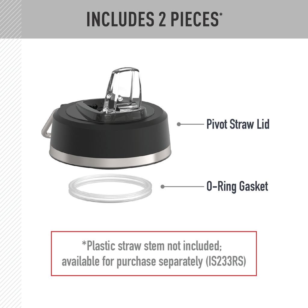 32oz ICON™ WATER BOTTLE - REPLACEMENT STRAW LID