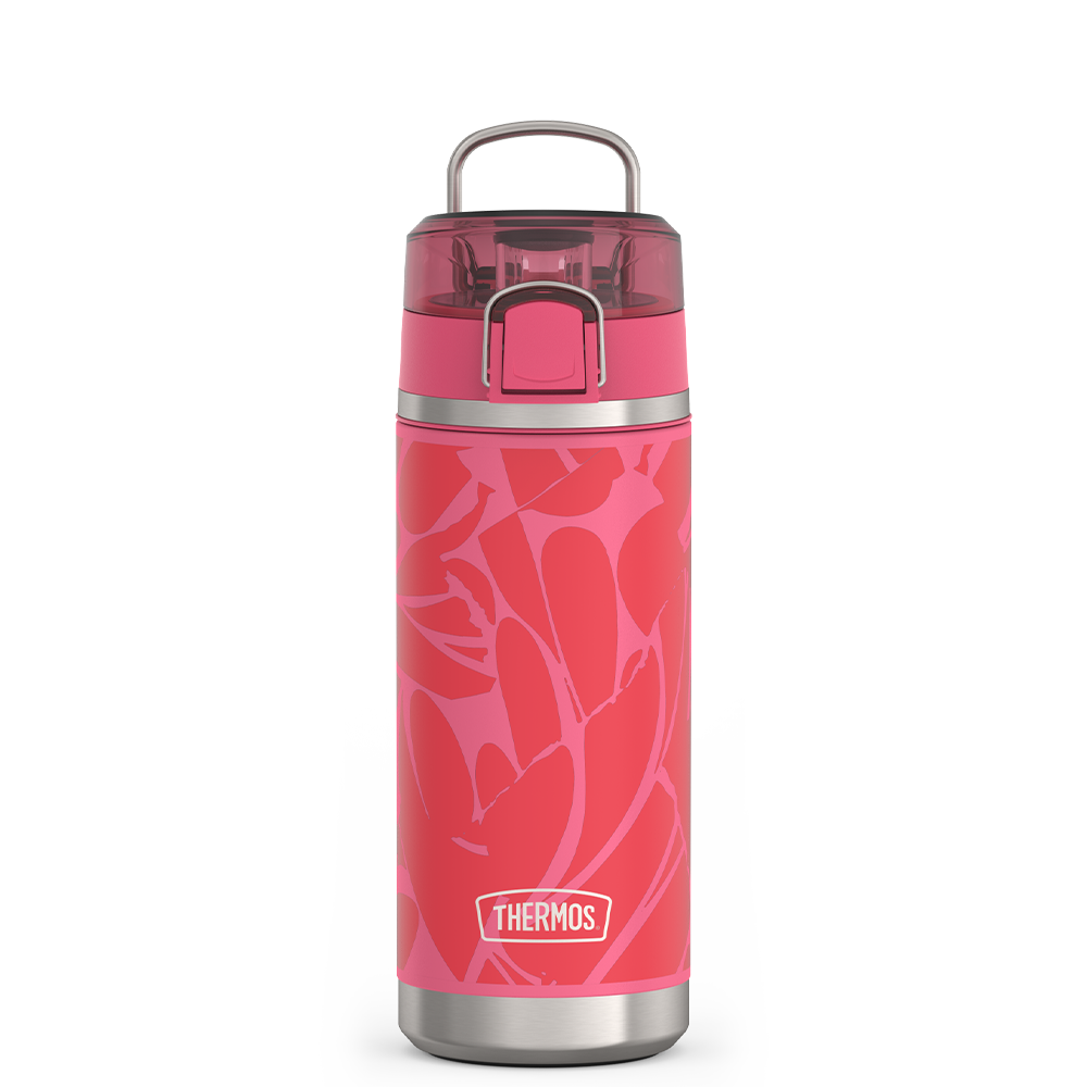 18oz ICON™ KIDS WATER BOTTLE WITH SPOUT LID - ABSTRACT PETALS