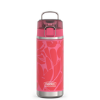 18oz ICON™ KIDS WATER BOTTLE WITH SPOUT LID - ABSTRACT PETALS