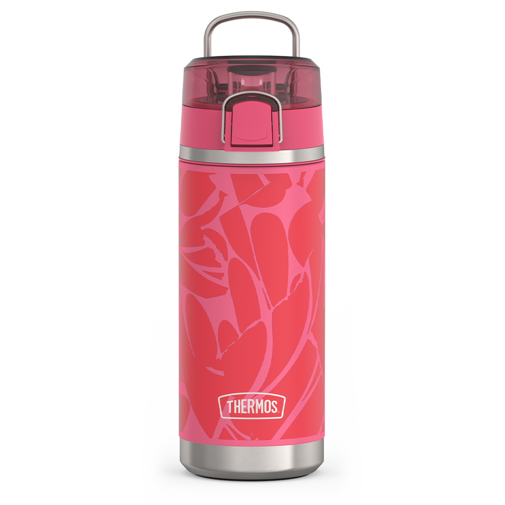 18oz ICON™ KIDS WATER BOTTLE WITH SPOUT LID - ABSTRACT PETALS