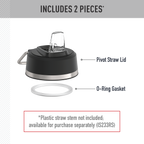 18oz ICON™ KIDS WATER BOTTLE - REPLACEMENT STRAW LID