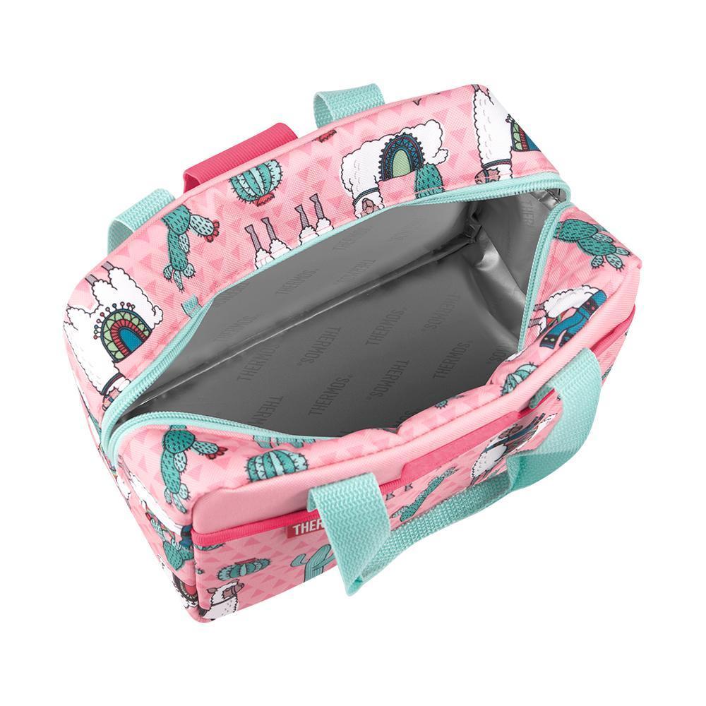 LUNCH DUFFLE WITH 12oz FUNTAINER® BOTTLE DESERT LLAMAS