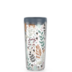 24oz DOUBLE WALL TUMBLER WHIMSICAL LEAVES