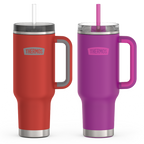 40oz Cup Holder Mug Bundle - Crimson & Plum