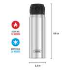 16oz STAINLESS STEEL DIRECT DRINK BOTTLE