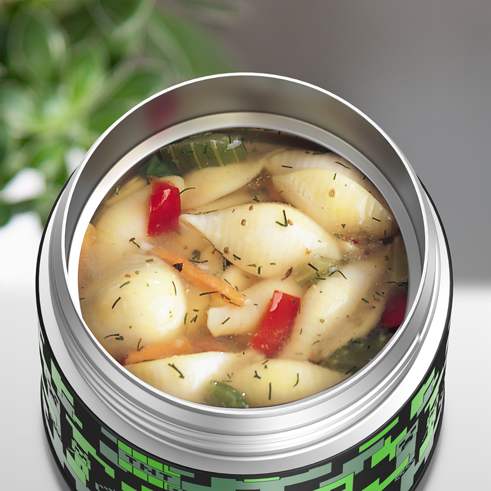 10oz FUNTAINER® FOOD JAR MINECRAFT