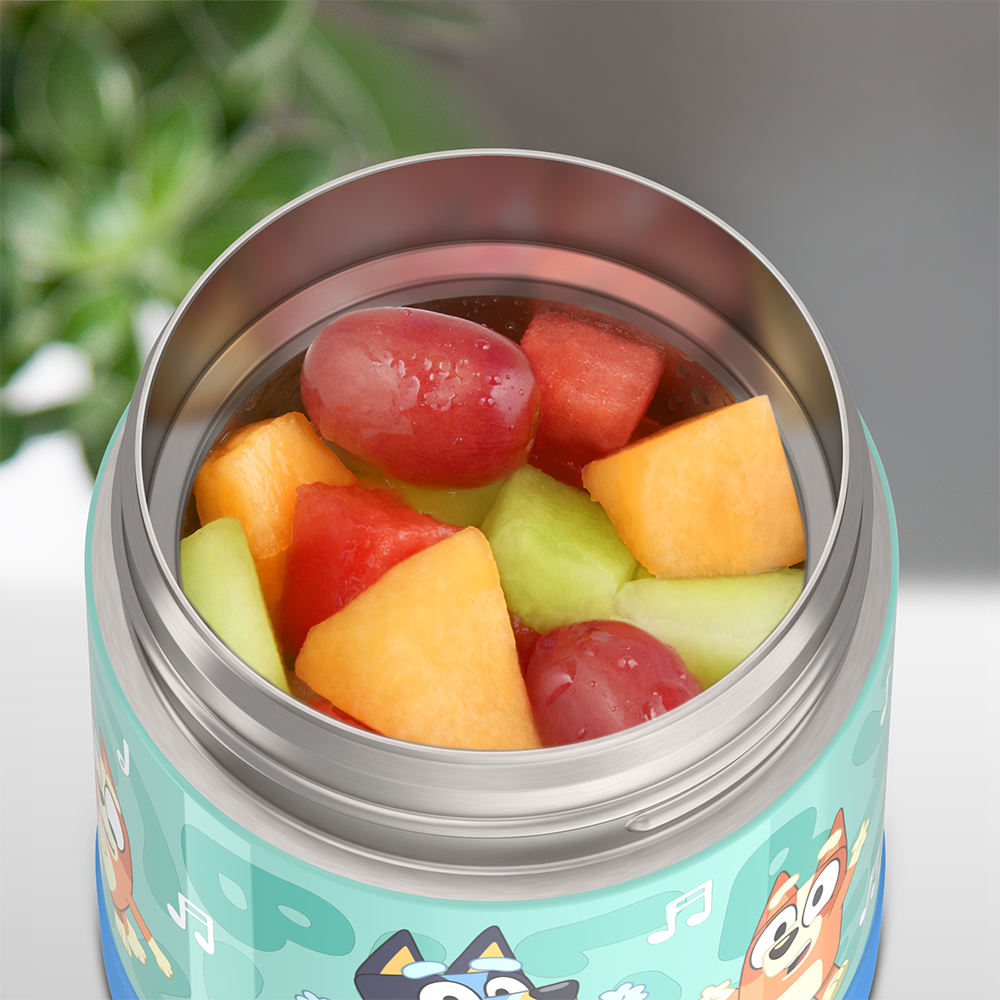 10oz FUNTAINER® FOOD JAR BLUEY