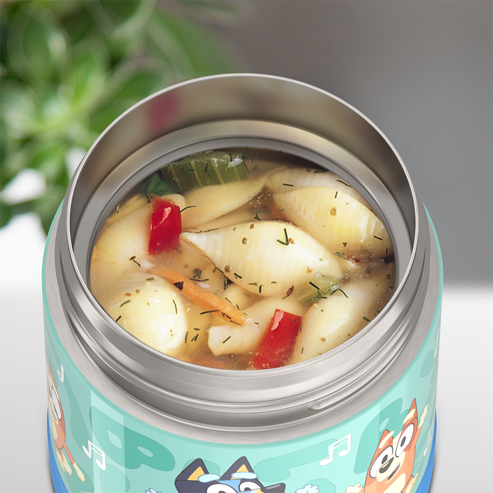 10oz FUNTAINER® FOOD JAR BLUEY