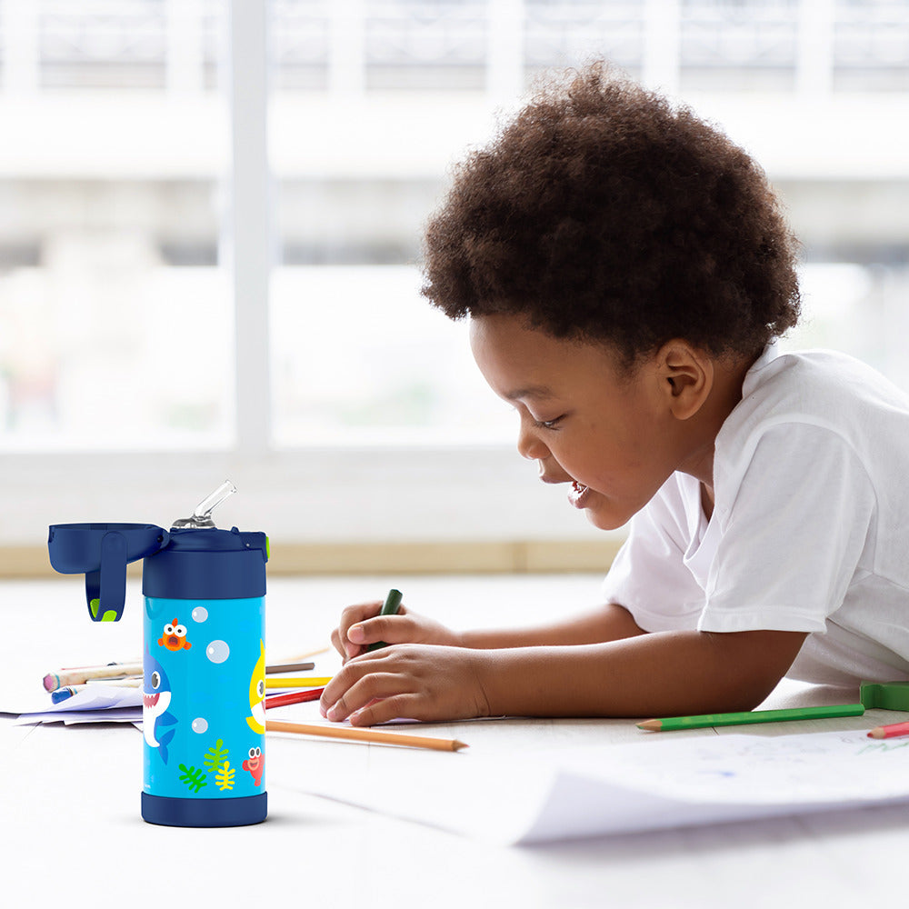 12oz FUNTAINER® WATER BOTTLE BABY SHARK