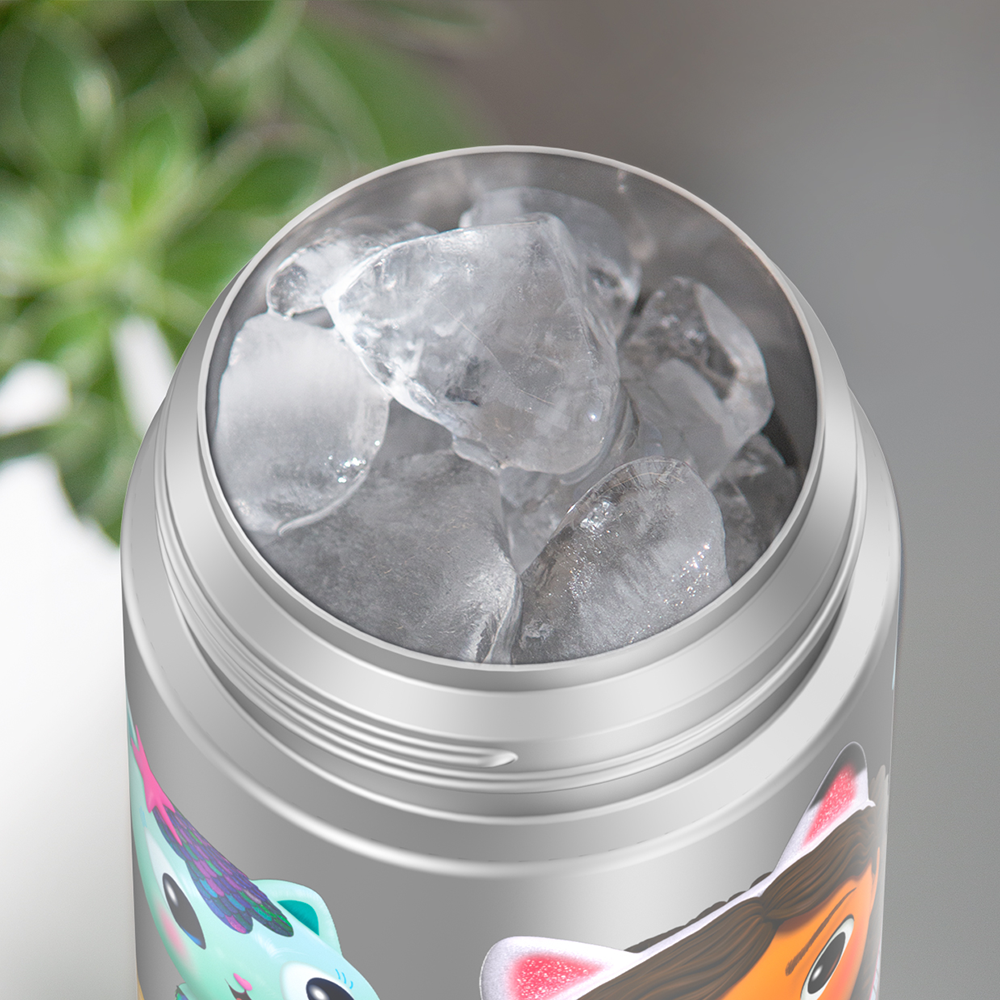 12oz FUNTAINER® WATER BOTTLE GABBYS DOLLHOUSE