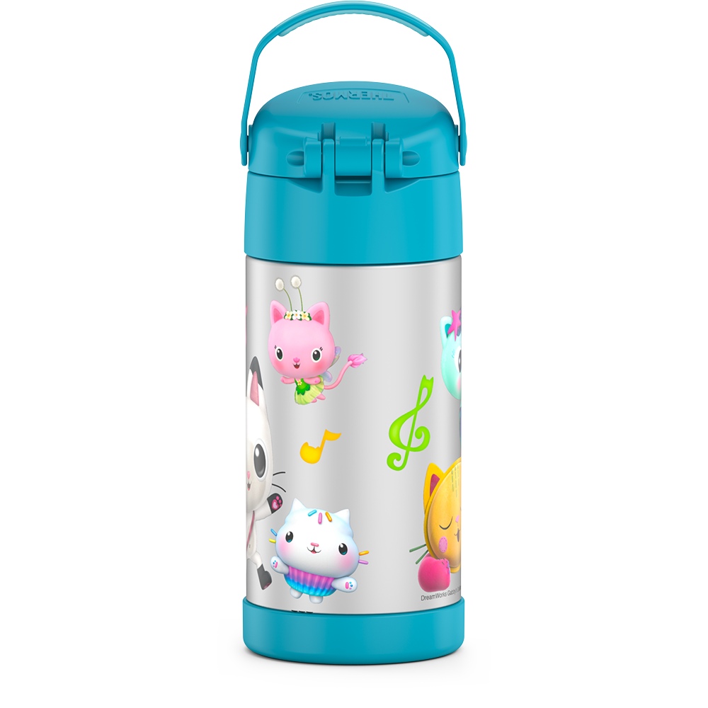 12oz FUNTAINER® WATER BOTTLE GABBYS DOLLHOUSE
