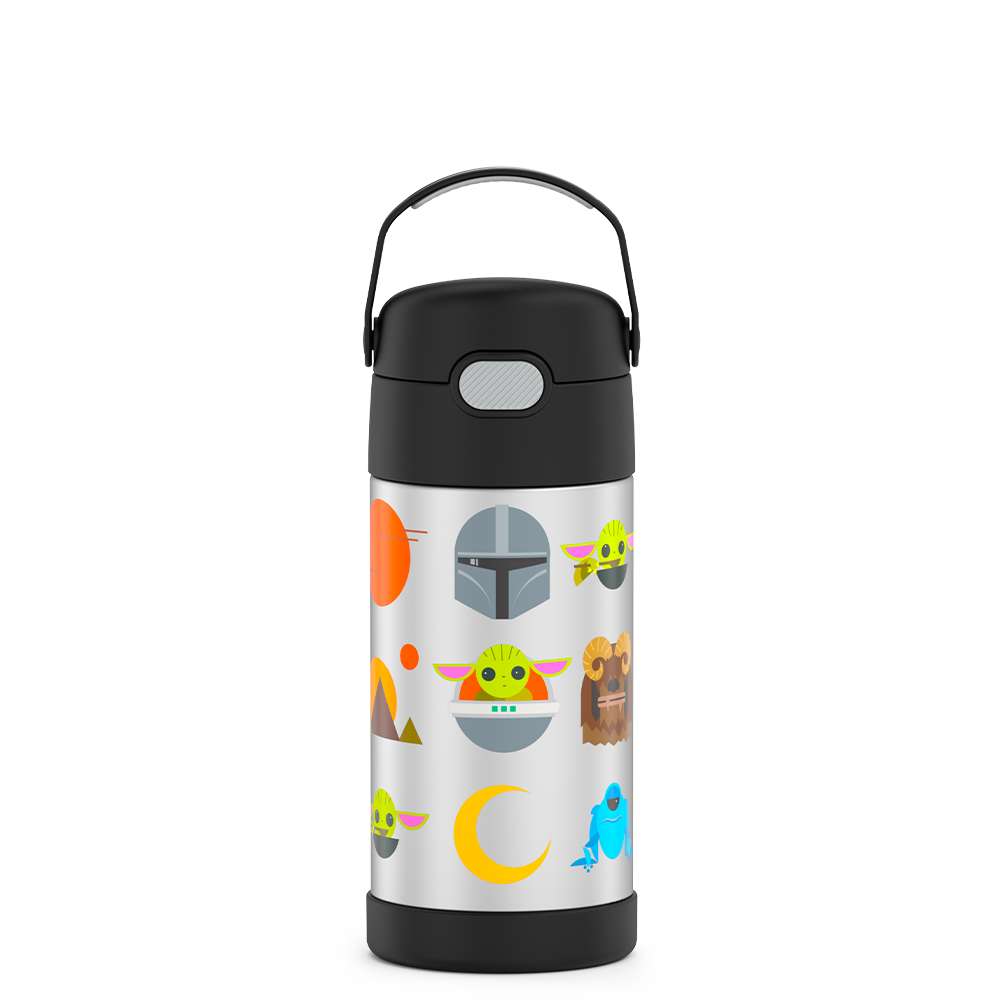 12oz FUNTAINER® WATER BOTTLE THE MANDALORIAN™