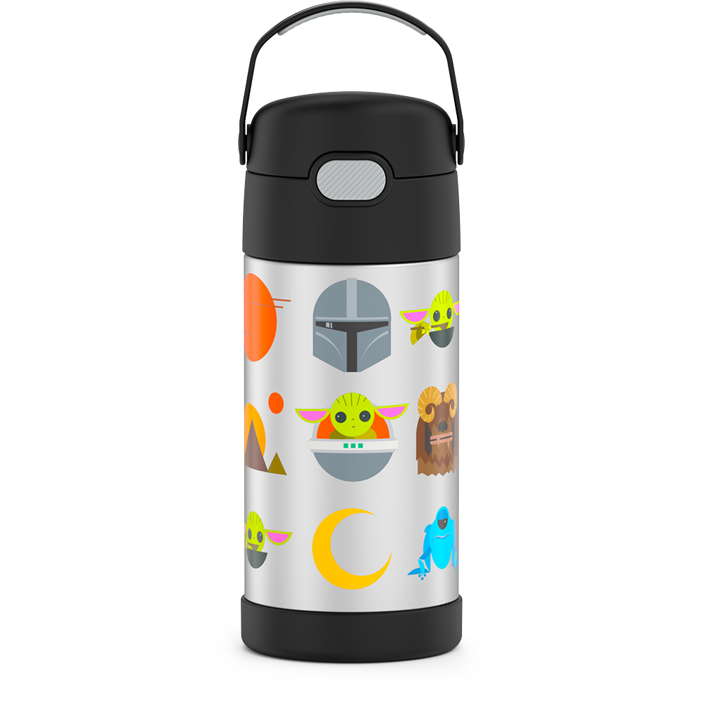 12oz FUNTAINER® WATER BOTTLE THE MANDALORIAN™