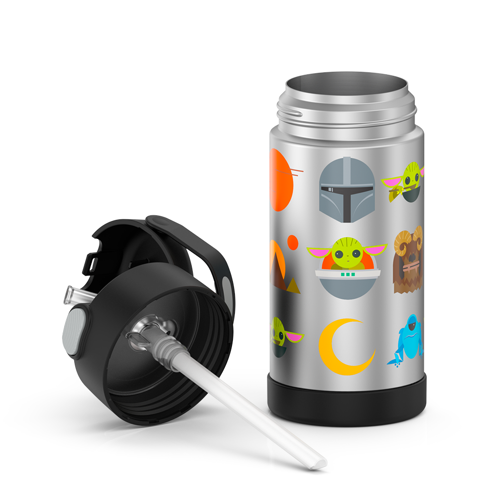 12oz FUNTAINER® WATER BOTTLE THE MANDALORIAN™