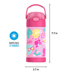 12oz FUNTAINER® WATER BOTTLE BARBIE™