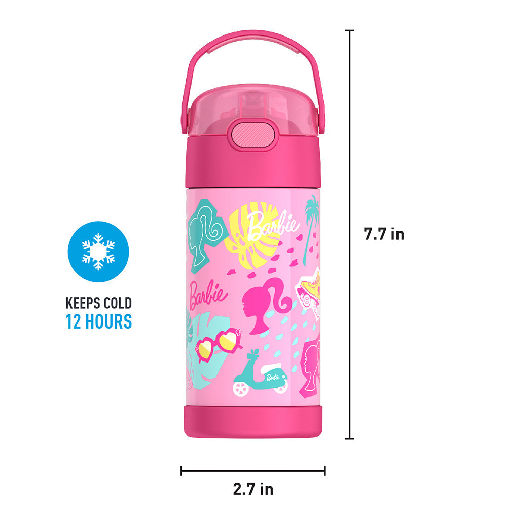 12oz FUNTAINER® WATER BOTTLE BARBIE™
