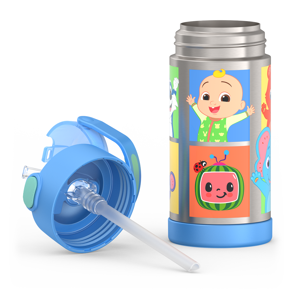 12oz FUNTAINER® WATER BOTTLE CoComelon
