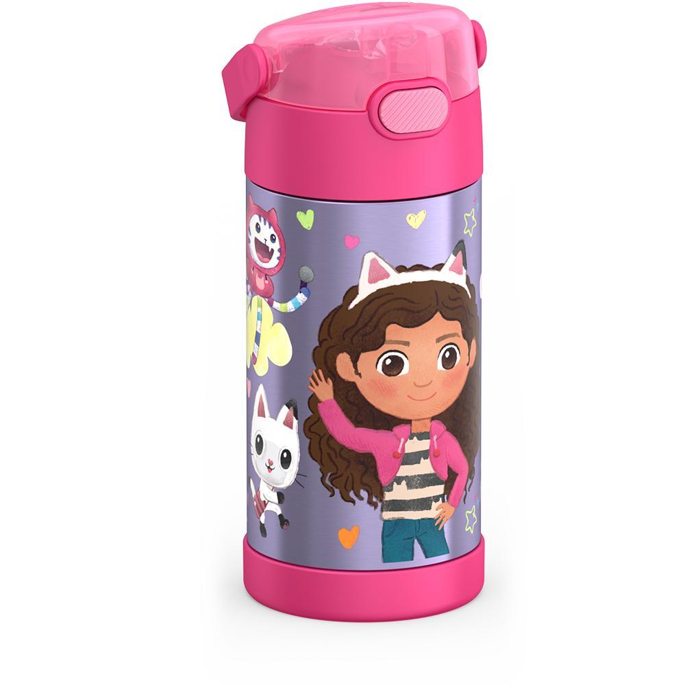 12oz FUNTAINER® WATER BOTTLE GABBY'S DOLLHOUSE