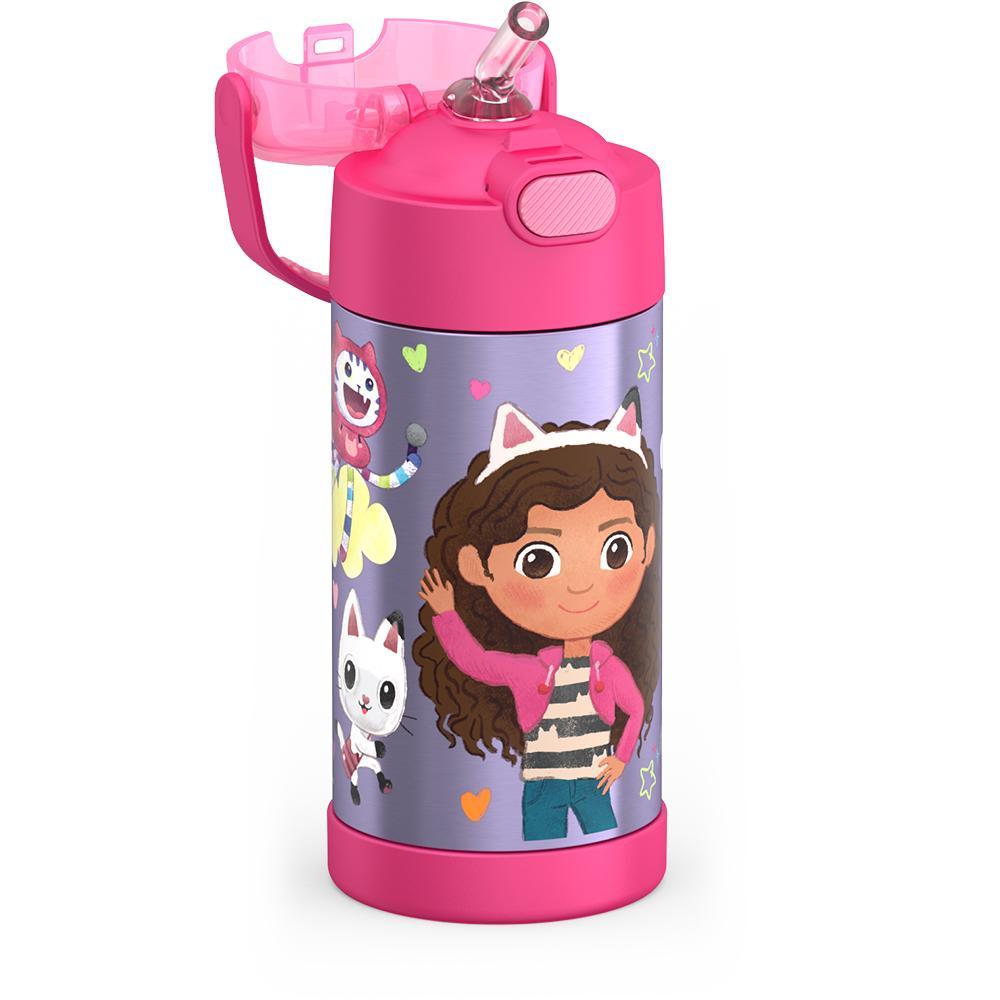 12oz FUNTAINER® WATER BOTTLE GABBY'S DOLLHOUSE