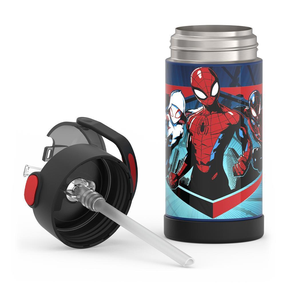 12oz FUNTAINER® WATER BOTTLE SPIDER-MAN