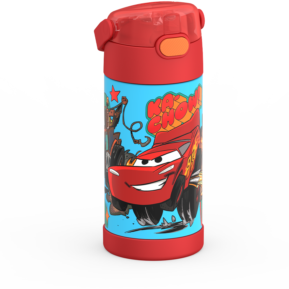 12oz FUNTAINER® WATER BOTTLE DISNEY AND PIXAR CARS