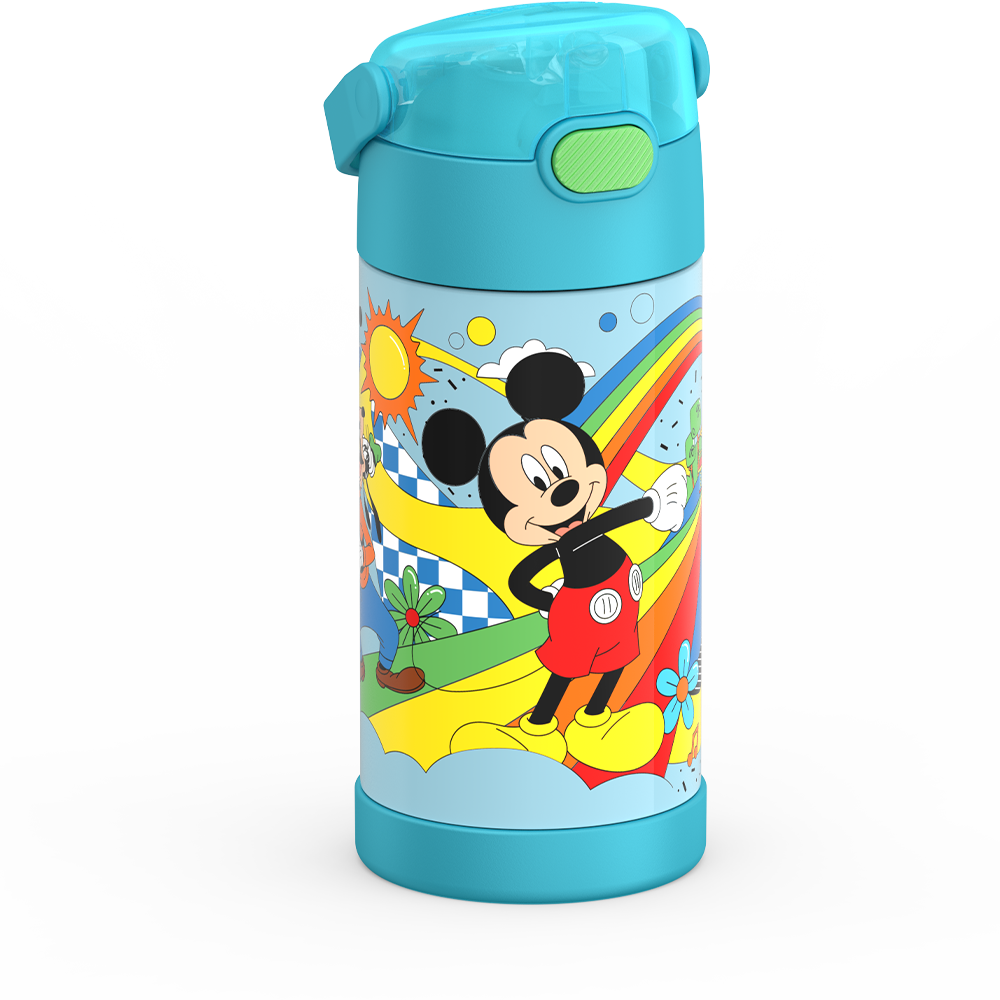 12oz FUNTAINER® WATER BOTTLE DISNEY MICKEY MOUSE