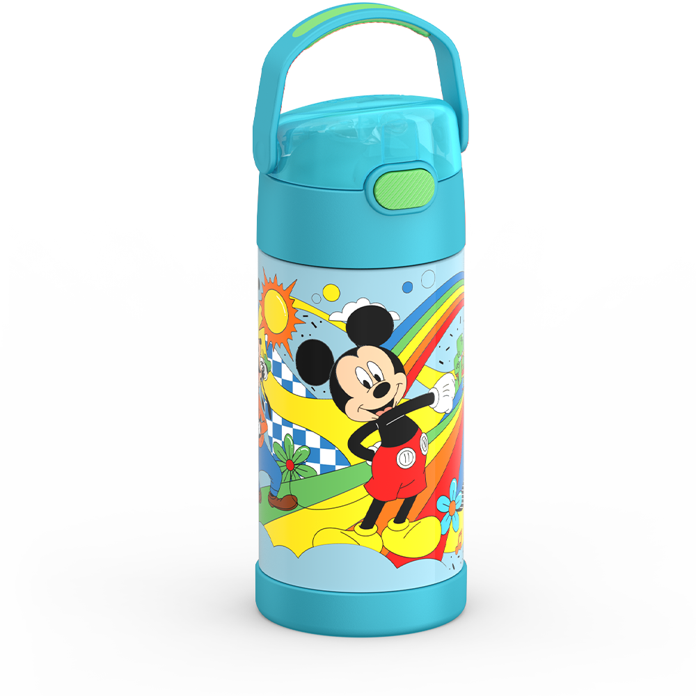 12oz FUNTAINER® WATER BOTTLE DISNEY MICKEY MOUSE